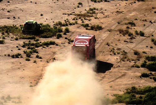 Dakar: Hans Stacey: "Exact(ly) MAN of the day"